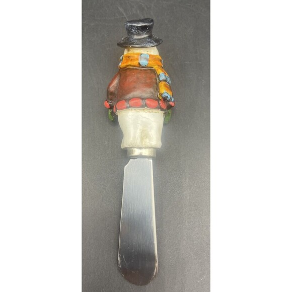 CHRISTMAS “Spread the Season’s Joy” Santa Sleigh Holiday Cheese Spreaders - Picture 13 of 16